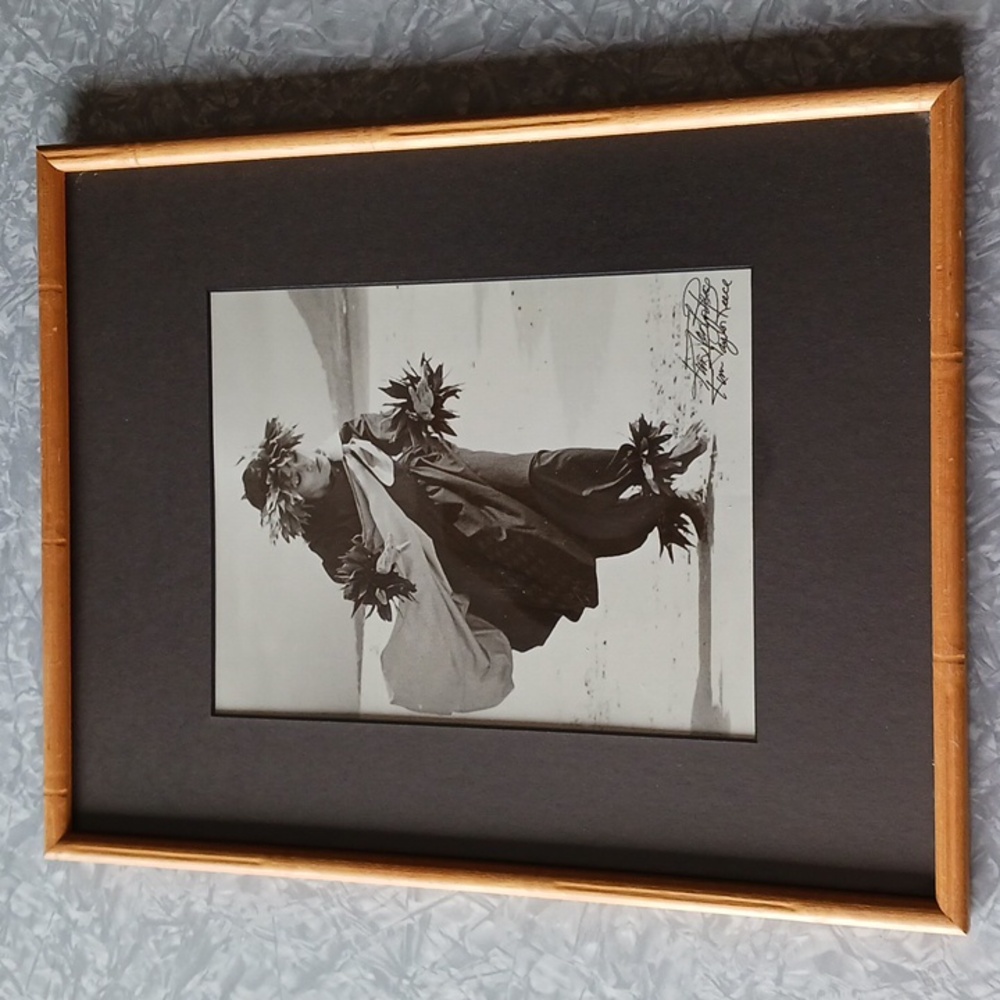 Kim Taylor Reece signed print of ancient Hula